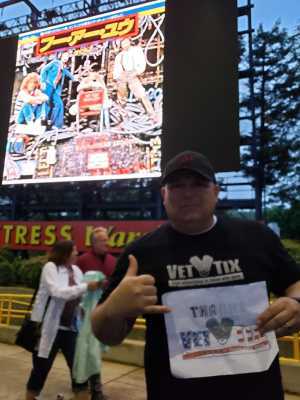 JAMES  attended The Who: Moving on on May 11th 2019 via VetTix 