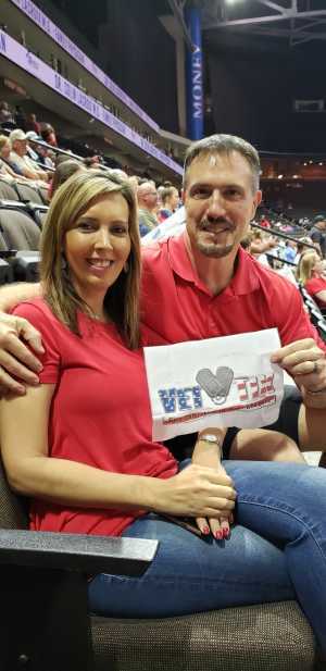 Ben attended Jacksonville Sharks vs. Carolina Cobras - AFL on May 11th 2019 via VetTix 