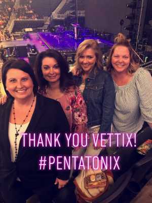 Kelsey attended Pentatonix: the World Tour With Special Guest Rachel Platten - Pop on Jun 18th 2019 via VetTix 