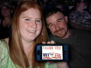 Bradley attended Brad Paisley Tour 2019 - Country on May 31st 2019 via VetTix 