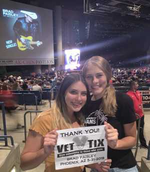 Keith attended Brad Paisley Tour 2019 - Country on May 31st 2019 via VetTix 