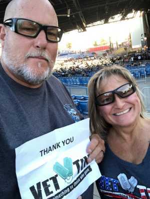 RAYMOND attended Brad Paisley Tour 2019 - Country on May 31st 2019 via VetTix 
