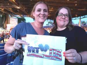 Esther attended Brad Paisley Tour 2019 - Country on May 31st 2019 via VetTix 