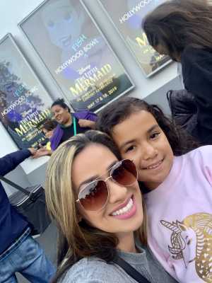 MARIA  attended Disney the Little Mermaid an Immersive Live-to-film Concert Experience - Other on May 17th 2019 via VetTix 