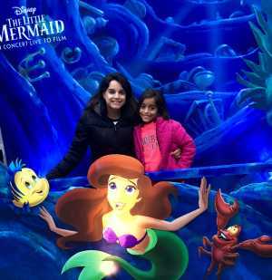 Ruiz family  attended Disney the Little Mermaid an Immersive Live-to-film Concert Experience - Other on May 18th 2019 via VetTix 