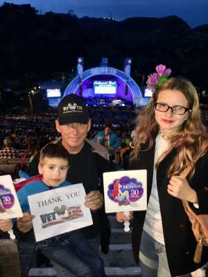 James attended Disney the Little Mermaid an Immersive Live-to-film Concert Experience - Other on May 18th 2019 via VetTix 