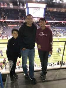 George attended USA vs. Mexico Exhibition Match - Arena Soccer International Game on May 31st 2019 via VetTix 