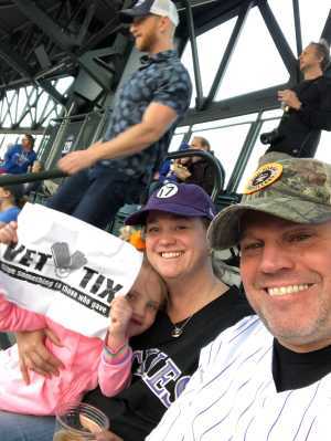 Shawn attended Colorado Rockies vs. Chicago Cubs - MLB on Jun 11th 2019 via VetTix 