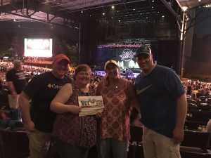 Ward attended Wmzq Fest Starring Chris Young: Raised on Country Tour - Country on May 18th 2019 via VetTix 
