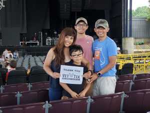Aldwin attended Wmzq Fest Starring Chris Young: Raised on Country Tour - Country on May 18th 2019 via VetTix 