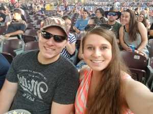 Mikaela attended Wmzq Fest Starring Chris Young: Raised on Country Tour - Country on May 18th 2019 via VetTix 