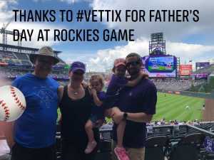 Michael attended Colorado Rockies vs. San Diego Padres - MLB on Jun 16th 2019 via VetTix 