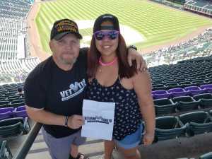 David attended Colorado Rockies vs. San Diego Padres - MLB on Jun 16th 2019 via VetTix 