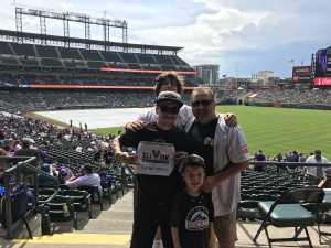 Jon attended Colorado Rockies vs. San Diego Padres - MLB on Jun 16th 2019 via VetTix 