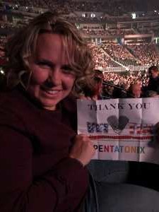Teresa attended Pentatonix - the World Tour With Special Guest Rachel Platten on May 19th 2019 via VetTix 