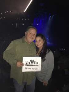 Jon attended Pentatonix - the World Tour With Special Guest Rachel Platten on May 19th 2019 via VetTix 