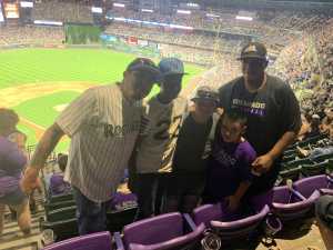 Anthony attended Colorado Rockies vs. Los Angeles Dodgers - MLB on Jun 27th 2019 via VetTix 