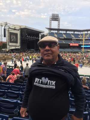 Louis attended The Who: Moving on - Pop on May 25th 2019 via VetTix 