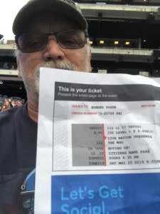 Edward attended The Who: Moving on - Pop on May 25th 2019 via VetTix 