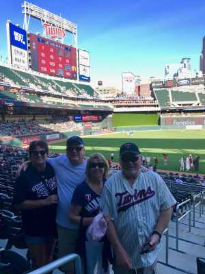Willie Comstock attended Minnesota Twins vs. Tampa Bay Rays - MLB on Jun 26th 2019 via VetTix 