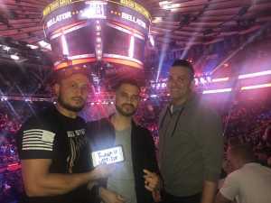 Julio attended Bellator 222 - Machida vs. Sonnen - Live Mixed Martial Arts - Presented by Bellator MMA on Jun 14th 2019 via VetTix 