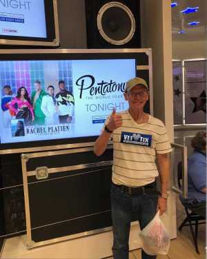 Tony attended Pentatonix: the World Tour With Special Guest Rachel Platten - Pop on Jun 6th 2019 via VetTix 