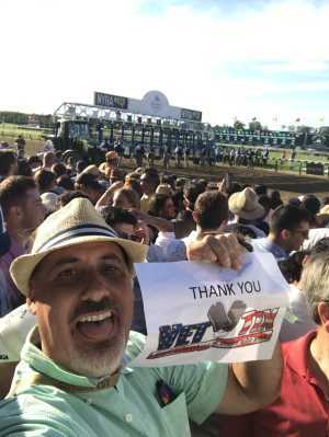 Charles attended The 151st Belmont Stakes - Horse Racing on Jun 8th 2019 via VetTix 