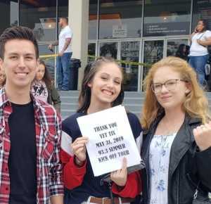 Christy attended 93. 3 Summer Kick Off Tour on May 31st 2019 via VetTix 