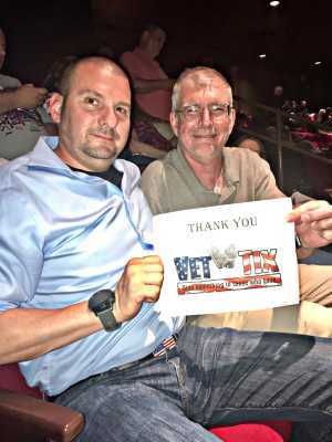 Doug attended Clint Black and Trace Adkins Hits. Hats. History - Country on Jun 8th 2019 via VetTix 