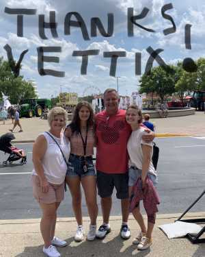 Dean attended Kentucky State Fair - Tickets Good for Any One Day * See Notes on Aug 25th 2019 via VetTix 