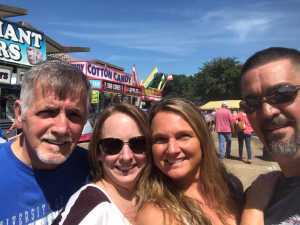 David attended Kentucky State Fair - Tickets Good for Any One Day * See Notes on Aug 25th 2019 via VetTix 