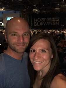 Keegan attended Hootie & the Blowfish: Group Therapy Tour - Pop on Jun 19th 2019 via VetTix 