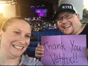 Justin attended Hootie & the Blowfish: Group Therapy Tour - Pop on Jun 19th 2019 via VetTix 