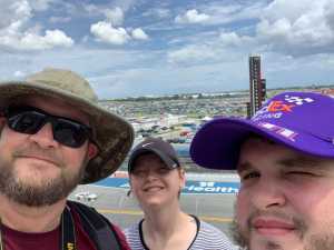 Stephen attended Coke Zero Sugar 400 - Monster Energy NASCAR Cup Series on Jul 6th 2019 via VetTix 