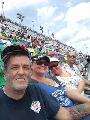 Chris attended Coke Zero Sugar 400 - Monster Energy NASCAR Cup Series on Jul 6th 2019 via VetTix 