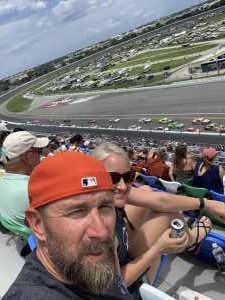 stephen attended Coke Zero Sugar 400 - Monster Energy NASCAR Cup Series on Jul 6th 2019 via VetTix 