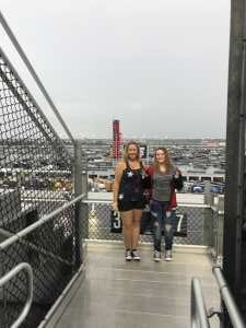 Amber attended Coke Zero Sugar 400 - Monster Energy NASCAR Cup Series on Jul 6th 2019 via VetTix 