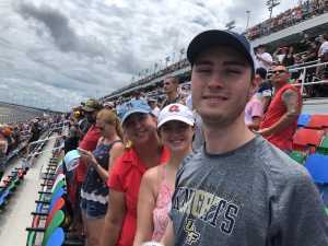 Kevin attended Coke Zero Sugar 400 - Monster Energy NASCAR Cup Series on Jul 6th 2019 via VetTix 