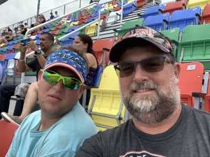 Stephen attended Coke Zero Sugar 400 - Monster Energy NASCAR Cup Series on Jul 6th 2019 via VetTix 