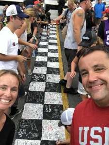 Matthew attended Coke Zero Sugar 400 - Monster Energy NASCAR Cup Series on Jul 6th 2019 via VetTix 