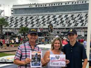 Tom attended Coke Zero Sugar 400 - Monster Energy NASCAR Cup Series on Jul 6th 2019 via VetTix 