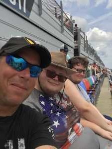 John attended Coke Zero Sugar 400 - Monster Energy NASCAR Cup Series on Jul 6th 2019 via VetTix 