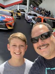 Terry attended Coke Zero Sugar 400 - Monster Energy NASCAR Cup Series on Jul 6th 2019 via VetTix 