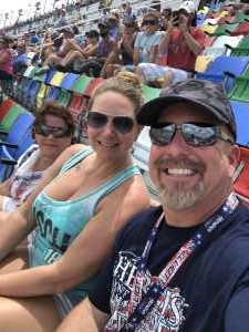 Shannon E. attended Coke Zero Sugar 400 - Monster Energy NASCAR Cup Series on Jul 6th 2019 via VetTix 