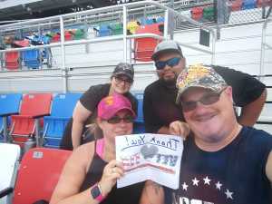 Kenneth attended Coke Zero Sugar 400 - Monster Energy NASCAR Cup Series on Jul 6th 2019 via VetTix 