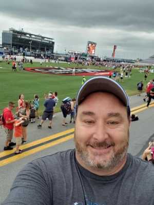 Timothy attended Coke Zero Sugar 400 - Monster Energy NASCAR Cup Series on Jul 6th 2019 via VetTix 