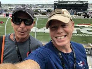Trevor attended Coke Zero Sugar 400 - Monster Energy NASCAR Cup Series on Jul 6th 2019 via VetTix 