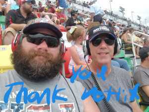 Brian attended Coke Zero Sugar 400 - Monster Energy NASCAR Cup Series on Jul 6th 2019 via VetTix 