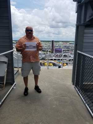 David attended Coke Zero Sugar 400 - Monster Energy NASCAR Cup Series on Jul 6th 2019 via VetTix 