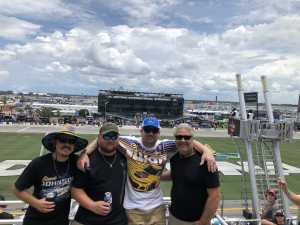 Nicholas attended Coke Zero Sugar 400 - Monster Energy NASCAR Cup Series on Jul 6th 2019 via VetTix 